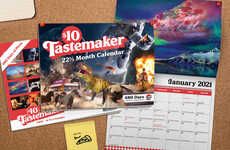 Inspiring Pizza Calendars