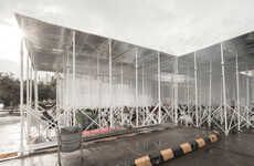 Open-Sided Pop-Up Churches