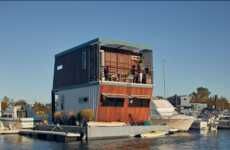 Shipping Container House-Boats