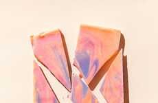 Tie-Dye Chocolate Bars