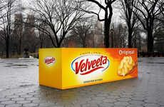 Cheese-Branded Gold Installations