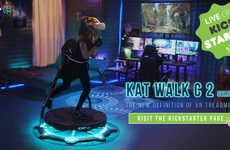 Action-Packed VR Treadmills