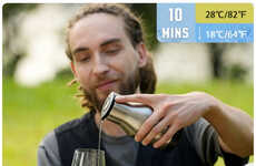 Rapid-Chilling Beverage Holders