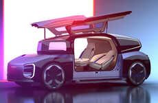 Shapeshifting Interior Electric Vehicles