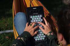 Hexagonal Music Composition Keyboards