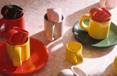Vibrantly Designed Playful Tableware