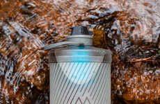 Collapsible Water Filtration Bottles