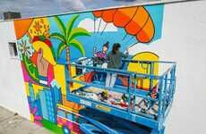 Augmented Reality Travel Murals