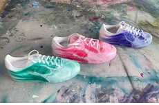 Fire-Inspired Colorful Shoe Collaborations