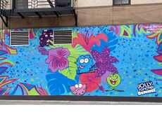 Confectionary Graffiti Murals