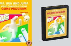 Vibrant Retro Game Cartridges