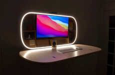 Space-Saving Foldable Desks