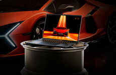 Collaboration Sports Car Laptops
