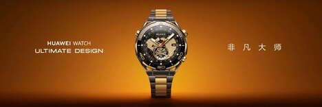 Satellite-Enabled Gold Watches