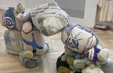 Climate-Awareness Soft Art Sculptures