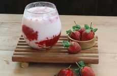 Viral Korean Strawberry Drinks