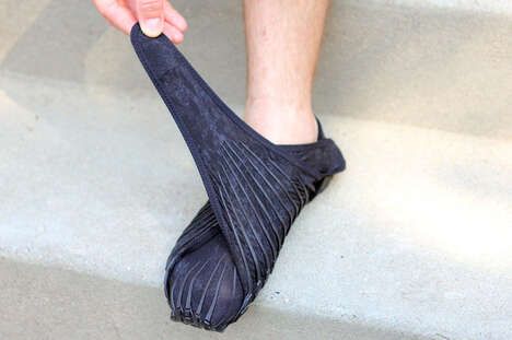 Japanese Wrap-Inspired Shoes