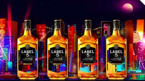 AI-designed Whiskey Bottles