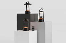 Digitized Gas Lamp Lanterns