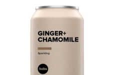 Ginger Chamomile Sparkling Beverages