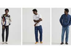 Iconic Artist-Adorned Jeans Lines