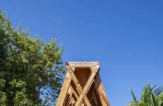 Artful Wooden Pavilions