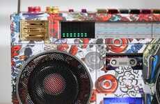 Retro-Style Karaoke Sets