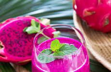 Pink Matcha Beverages