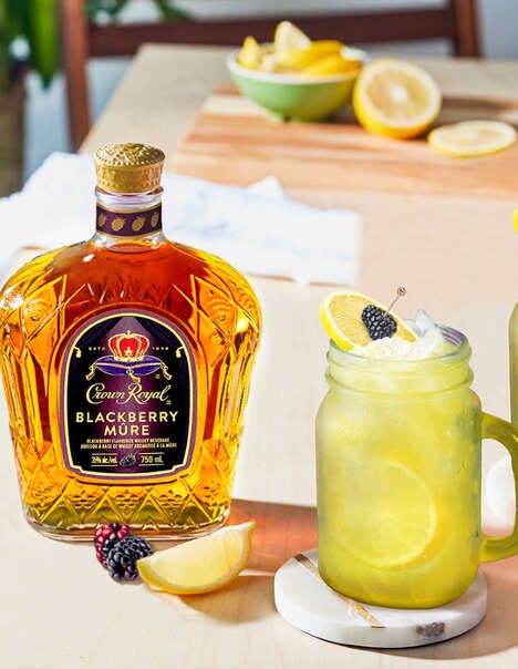 Artisanal Blackberry Whiskies