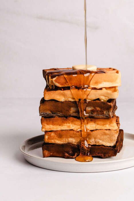 Dry-Yogurt Based Waffles