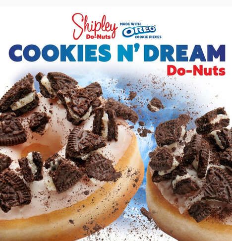 Chocolate Sandwich Cookie Donuts