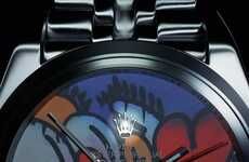 Graphic-Detailed Luxe Timepieces