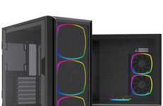 Swivel Door PC Cases
