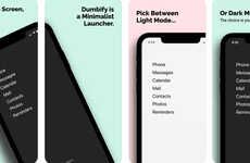 Minimalist Phone Home Screens