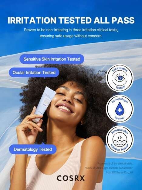 Ultra-Light Invisible Sunscreens