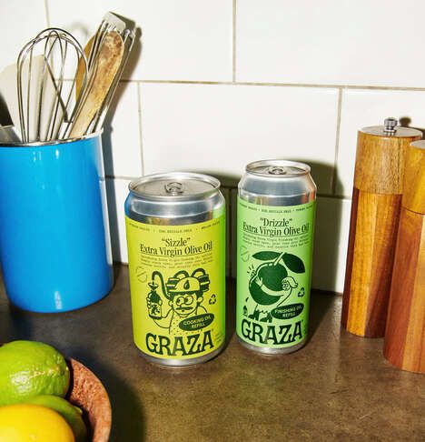 Canned Olive Oil Refills