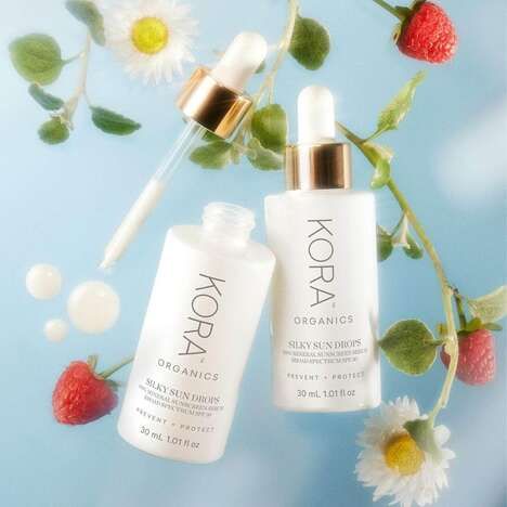 Organic Sunscreen Serums