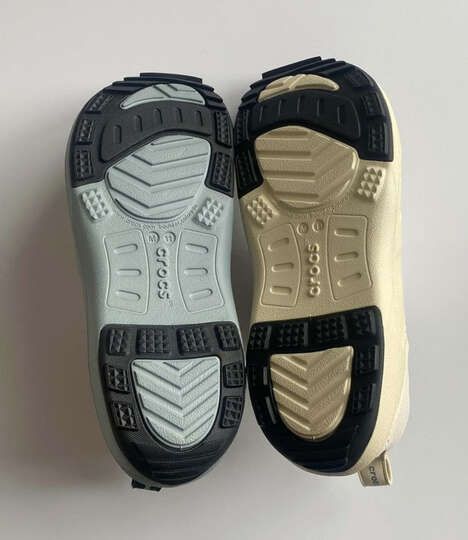 Trail-Ready Perforated Footwear