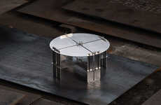 Industrial All-Metal Coffee Tables