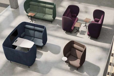 Contemporary Office Privacy Booths
