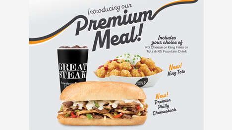Premium Cheesesteak Meals