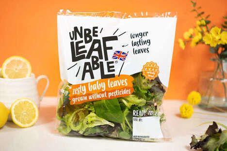 Vertically Farmed Bagged Greens
