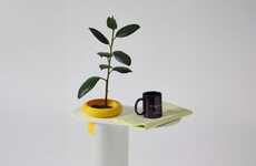 Minimalist Tech-Charging Side Tables