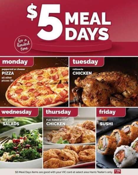 Low-Cost Supermarket Meal Deals